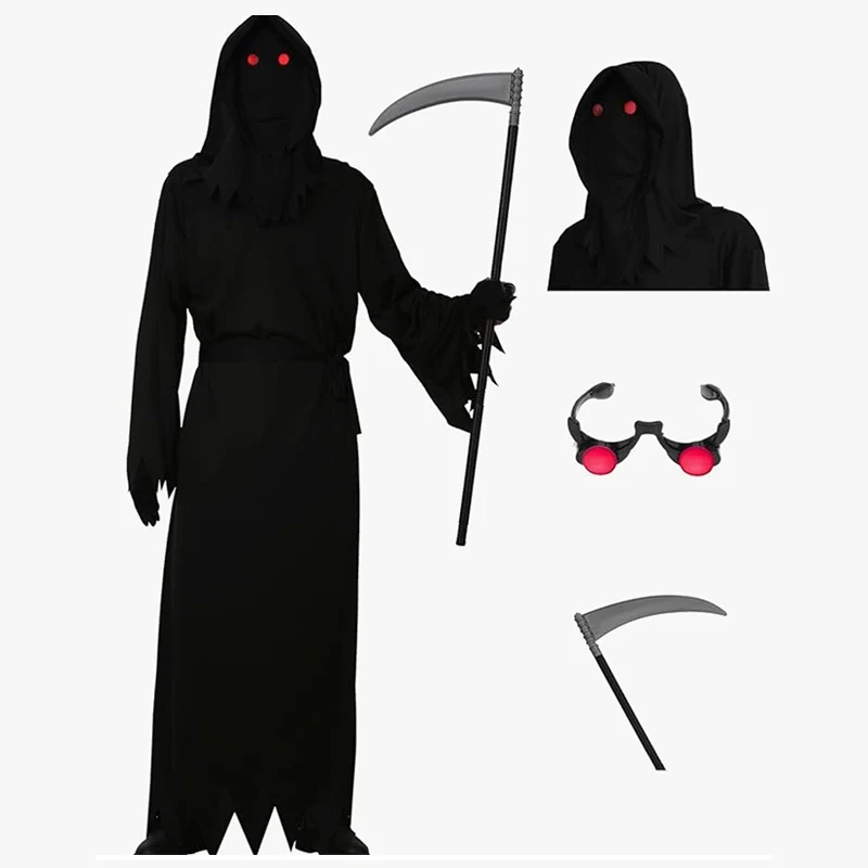 Kostum Grim Reaper untuk Dewasa