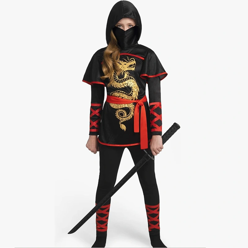Kostum Ninja untuk Gadis